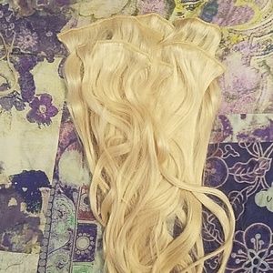 Bellami beach blonde hair extensions